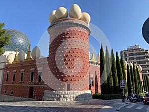 The Dalí Theatre-Museum is located in Figueres, the Spanish artist's hometown.